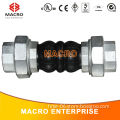 Dual-ball union type universal joint rubber